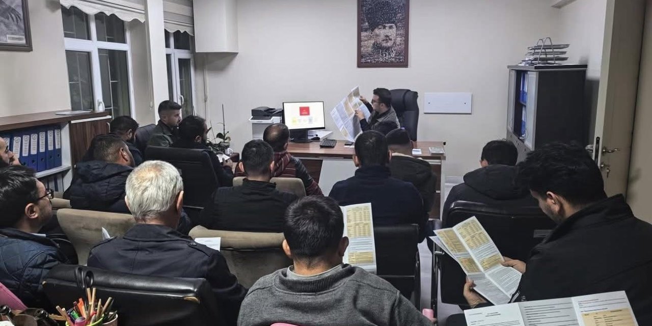 Iğdır’da avcı eğitim kursu yapıldı