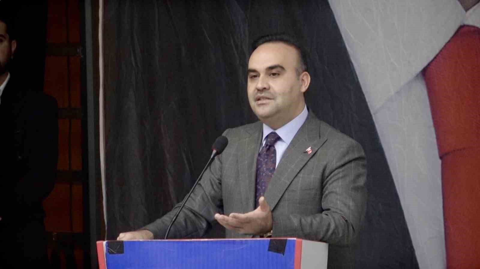 Bakan Fatih Kacır: Türkiye, teknolojiyle kalkınan bir ülke haline geliyor