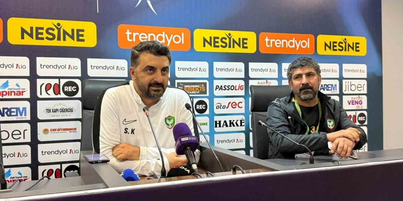 Amedspor - Hatayspor maçının ardından