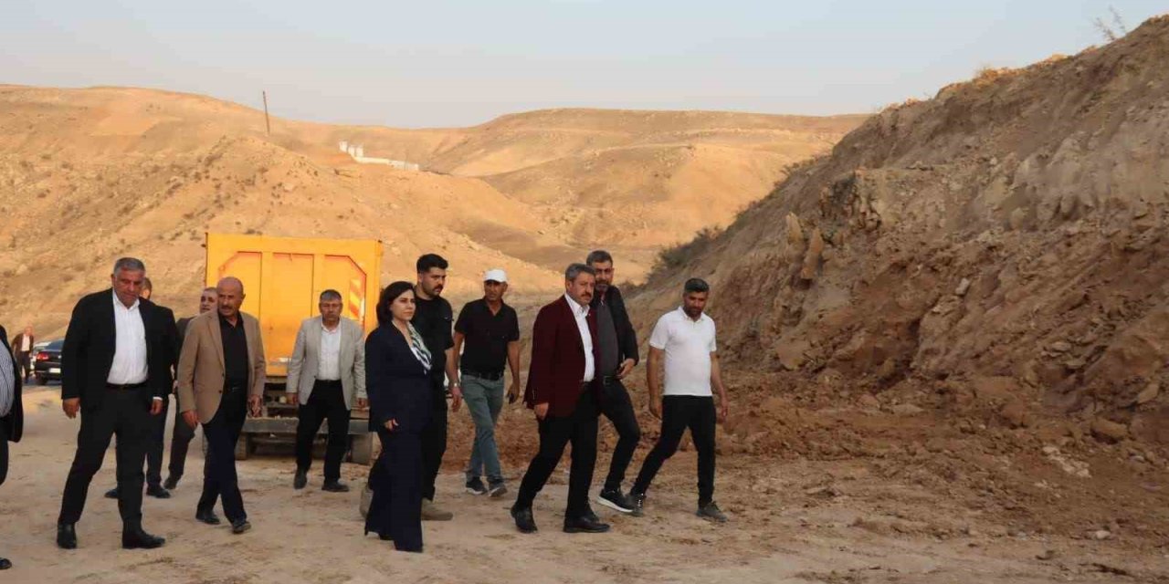 Cizre-Silopi yolunda çalışmalar sürüyor