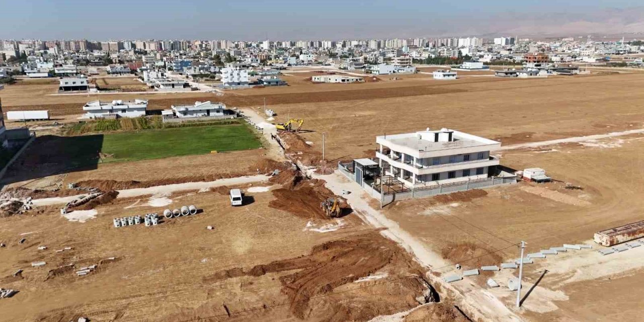 MARSU, Mardin'de yeni imar alanları için atıksu hattı döşeme çalışması başlattı