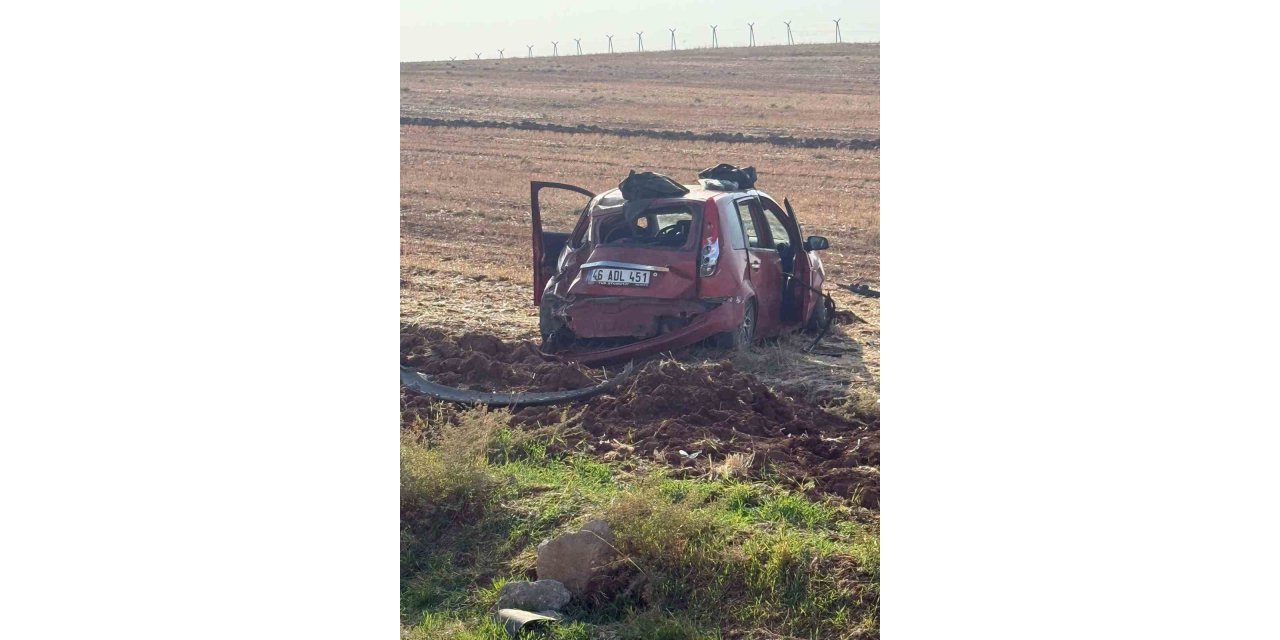 Mardin’de trafik kazası: 4 kişi yaralandı