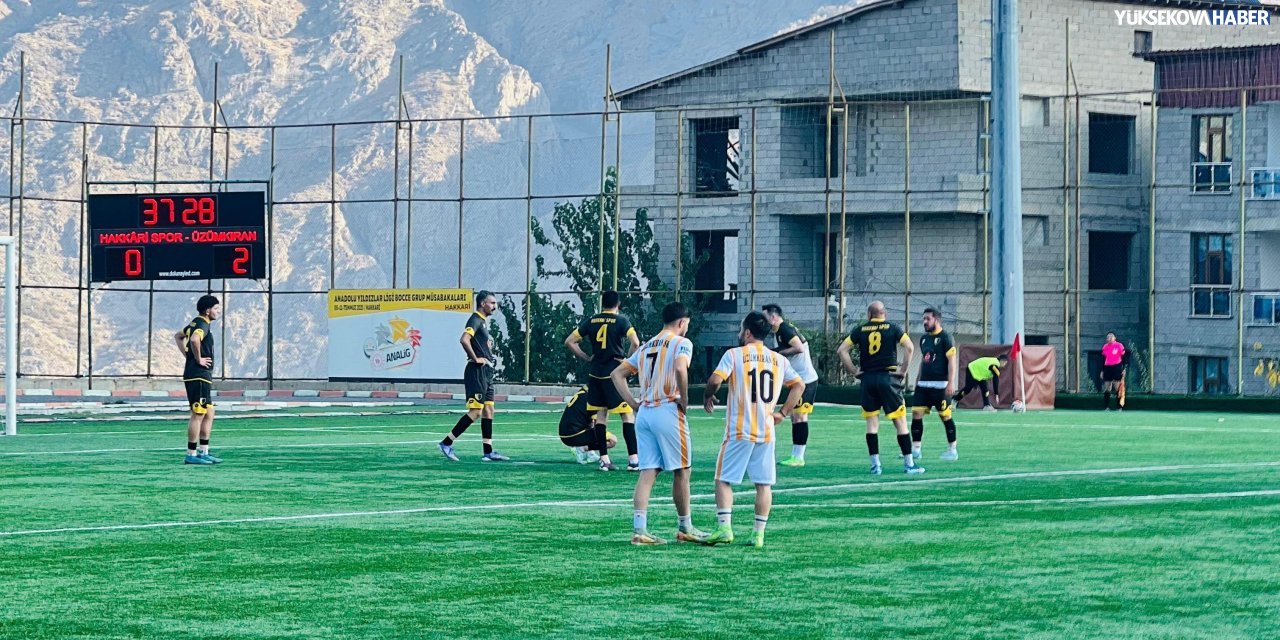 Üzümkıran Spor, Hakkari Spor FK ile 2-2 Berabere Kaldı