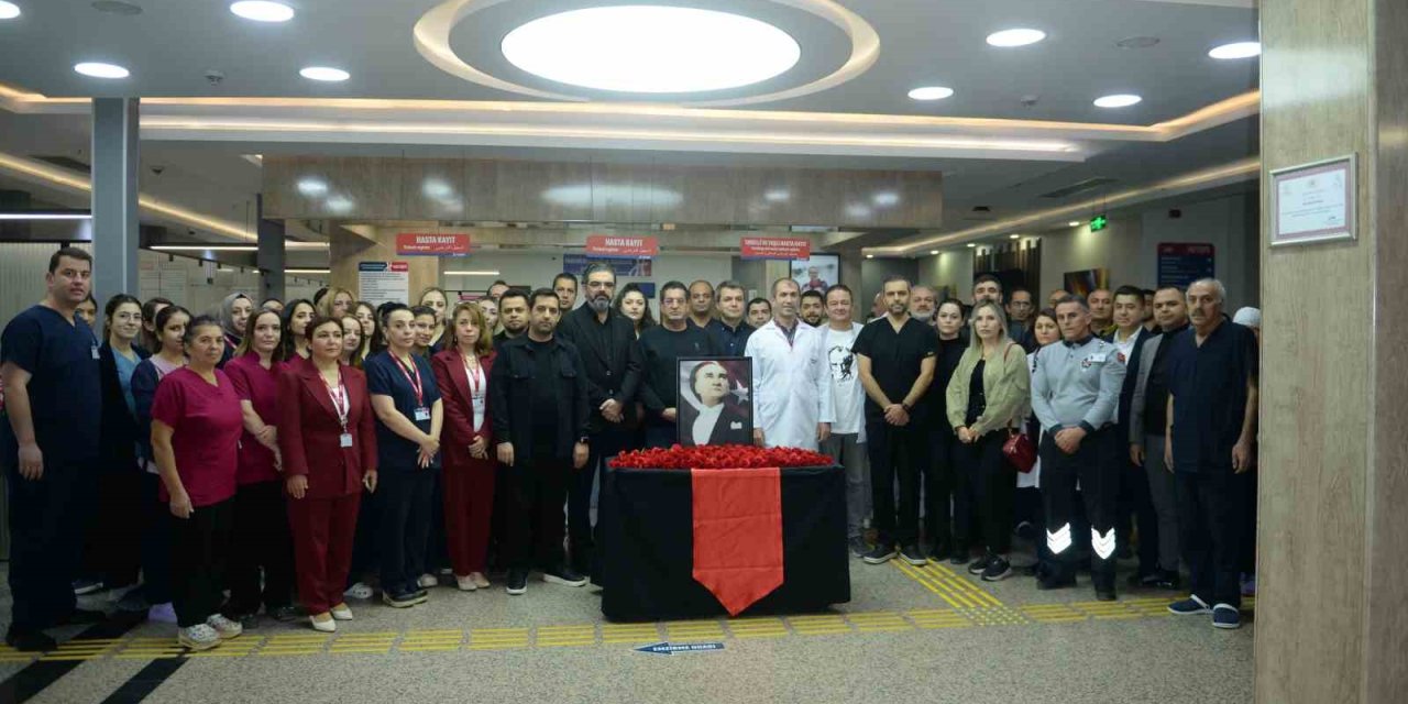 Mustafa Kemal Atatürk, Özel Hatem Hastanesi’nde anıldı