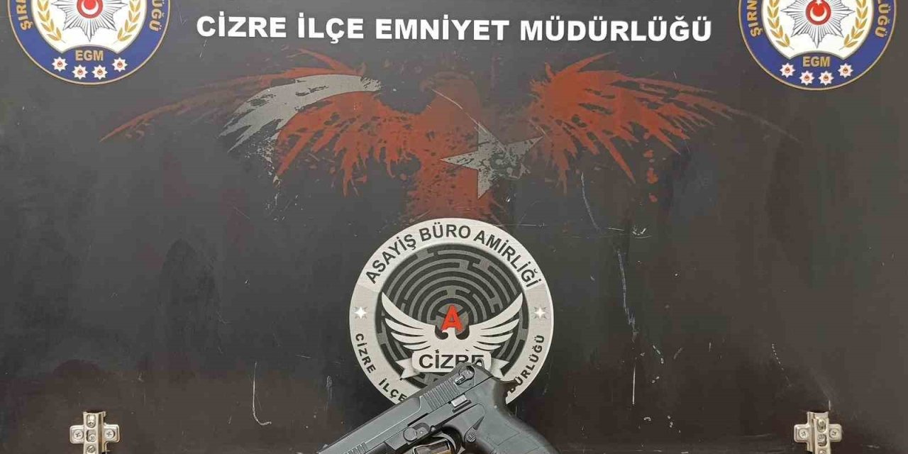 Şırnak’ta iş yeri sahibini silahla tehdit eden kişi 20 dakikada yakalandı