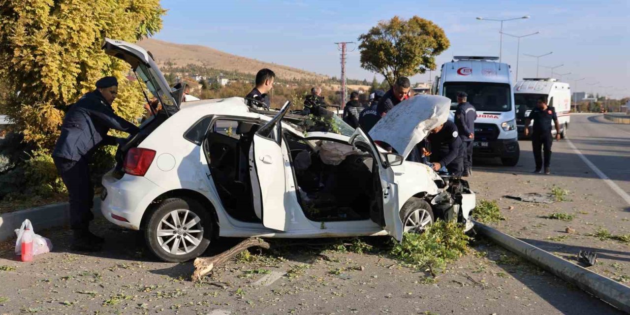 Elazığ’da kaza: 2’i ağır 6 yaralı