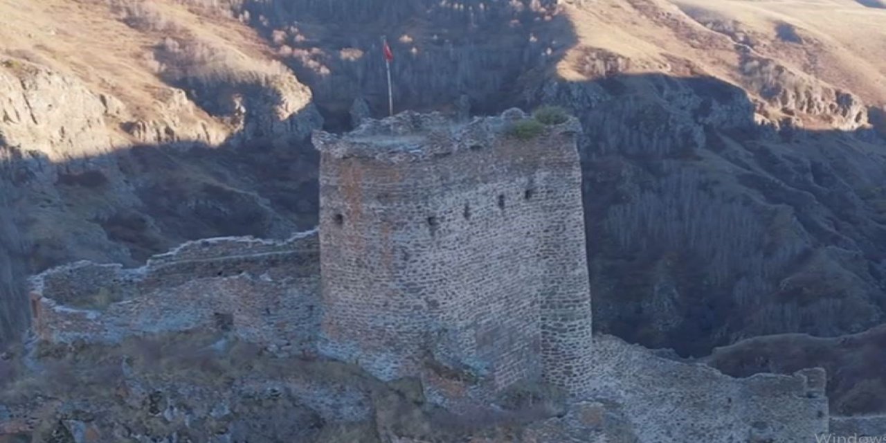 Şeytan Kalesi havadan görüntülendi