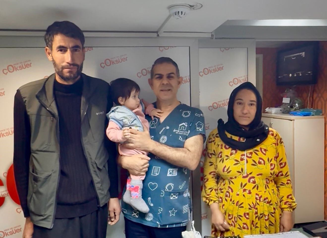 Diyarbakır’da Güreş çiftinin 15 yıl sonra gelen çocuk sevinci