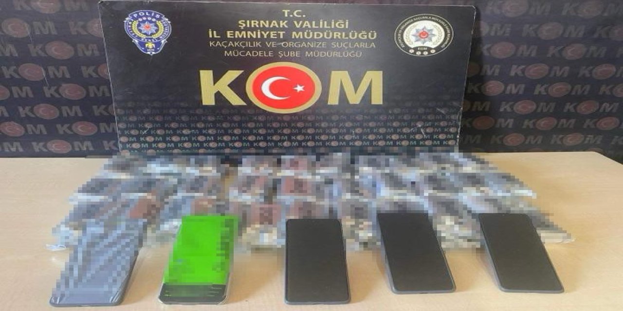 Şırnak’ta 4 milyon liralık kaçak ürün ve uyuşturucu yakalandı