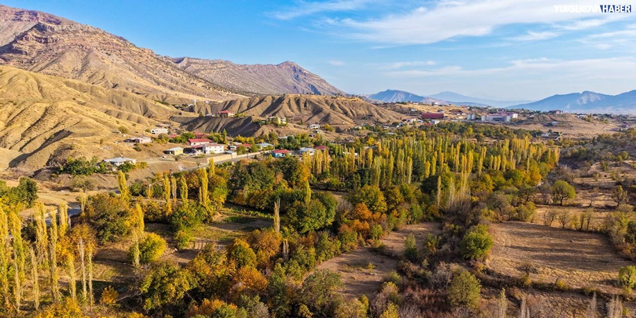 Derecik’te sonbahar güzelliği