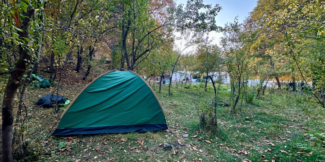 Tuğlu Köyü’ndeki yeni kamp alanına ilgi