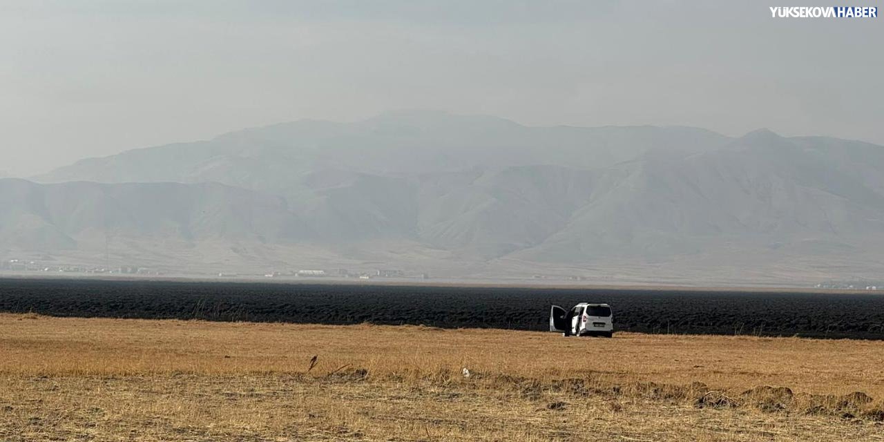 Yüksekova Nehil sazlığındaki yangın büyük ölçüde söndü