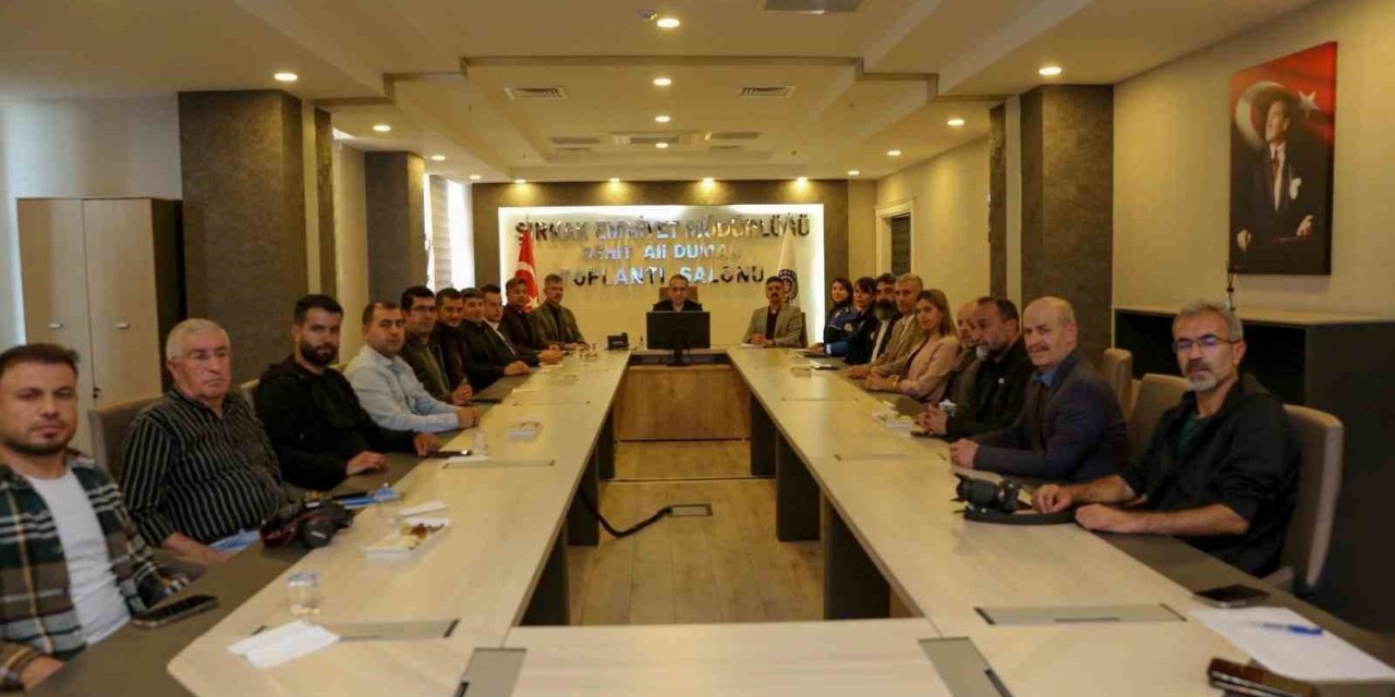 Şırnak Emniyet Müdürü Sazak, "Asayiş olayları ile anılmayacak, en huzurlu şehir olacağız"