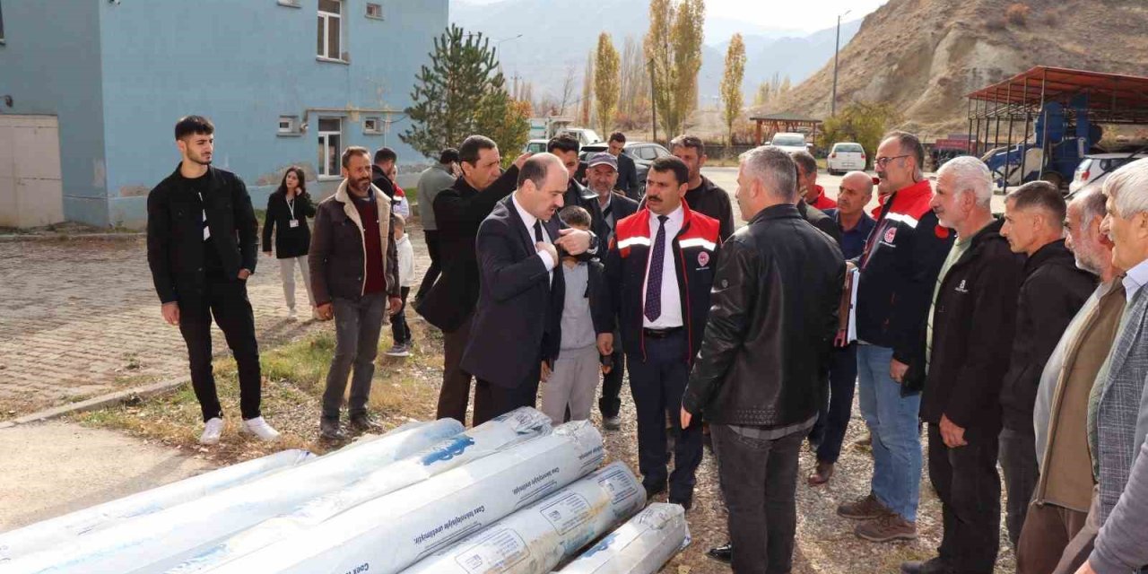 Erzurum’da seralar hibe desteğiyle yenilendi