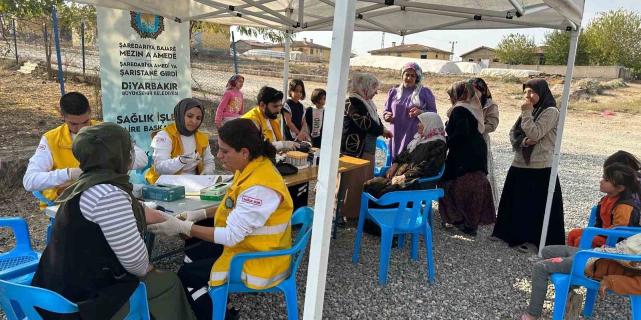 Diyarbakır’da sağlık taraması yapıldı