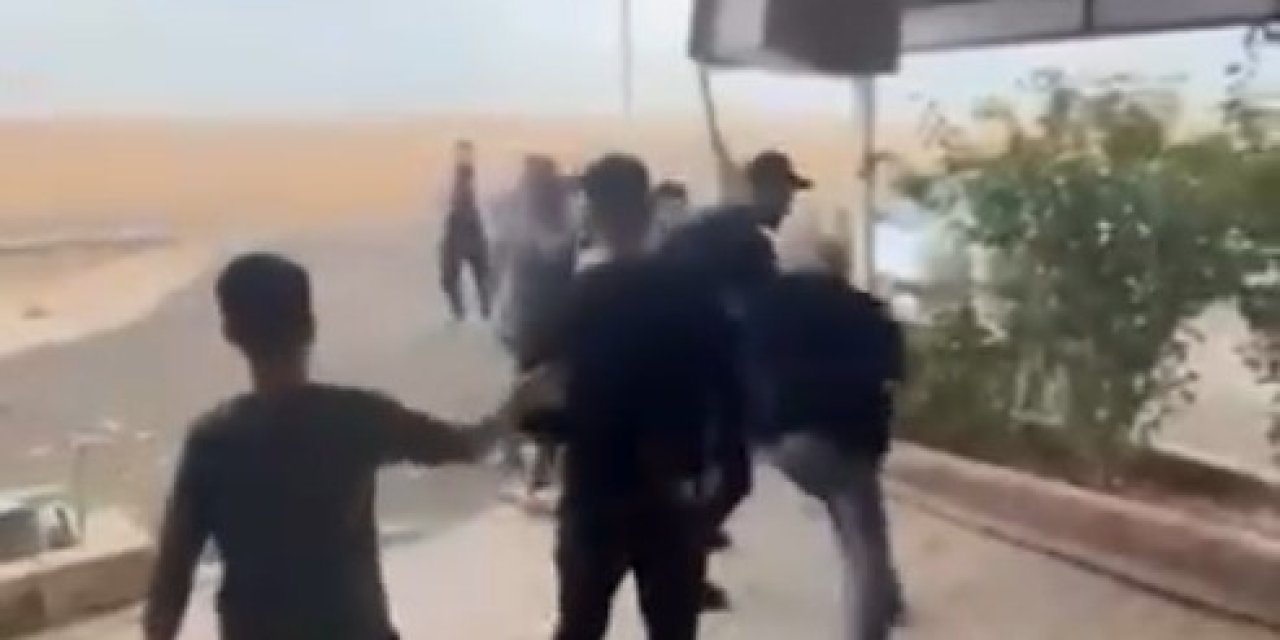 Birecik'te otoparkta ücret kavgası