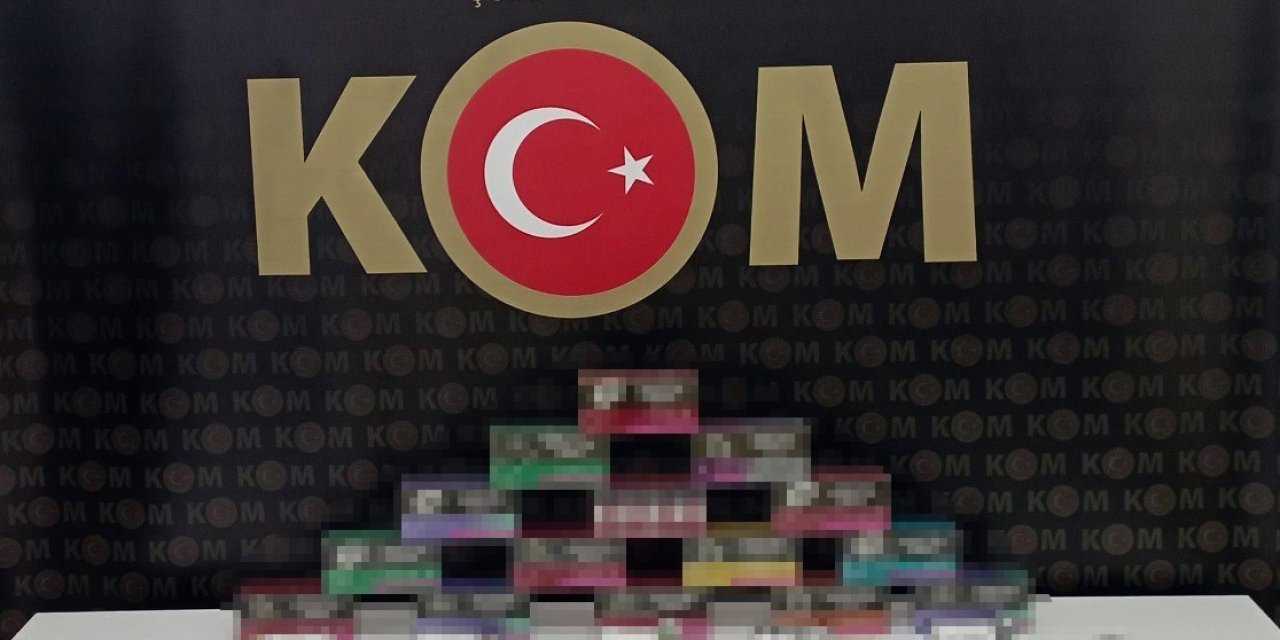 Erzurum’da kaçak sigara operasyonu: 1273 paket kaçak sigara ele geçirildi