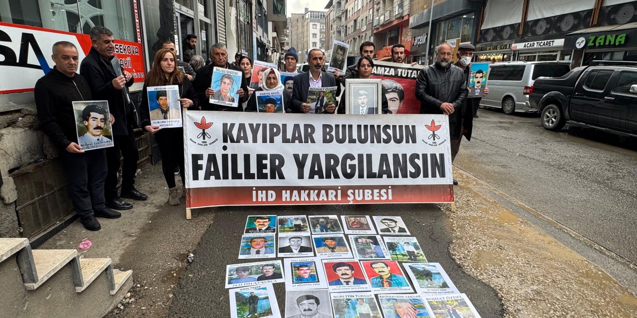 Yüksekova'da Hamza Tutan için adalet talebi