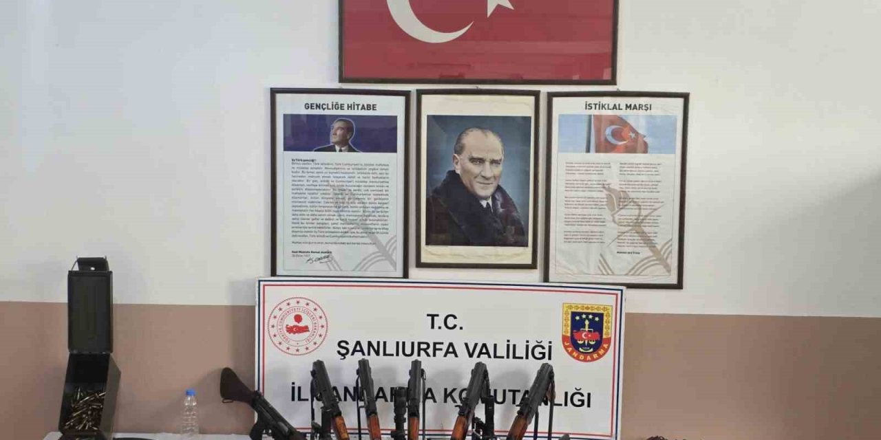 Urfa’da silah kaçakçılığı operasyonu: 2 gözaltı