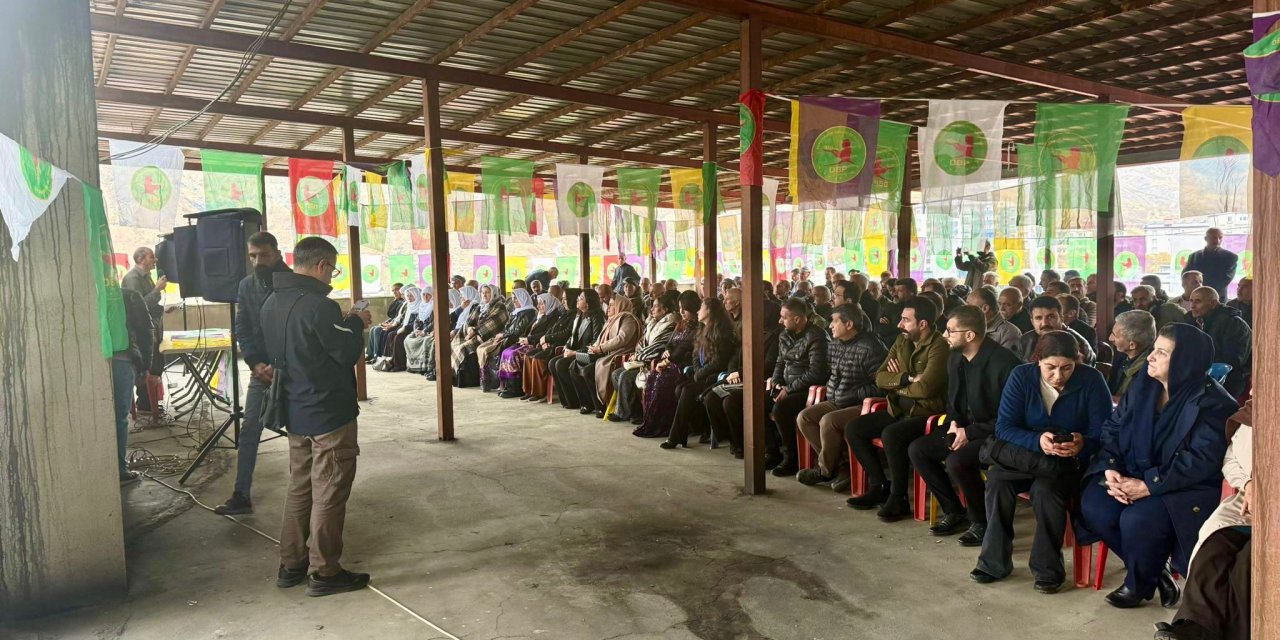 Şemdinli’de DBP’nin ilk kongresi gerçekleştirildi