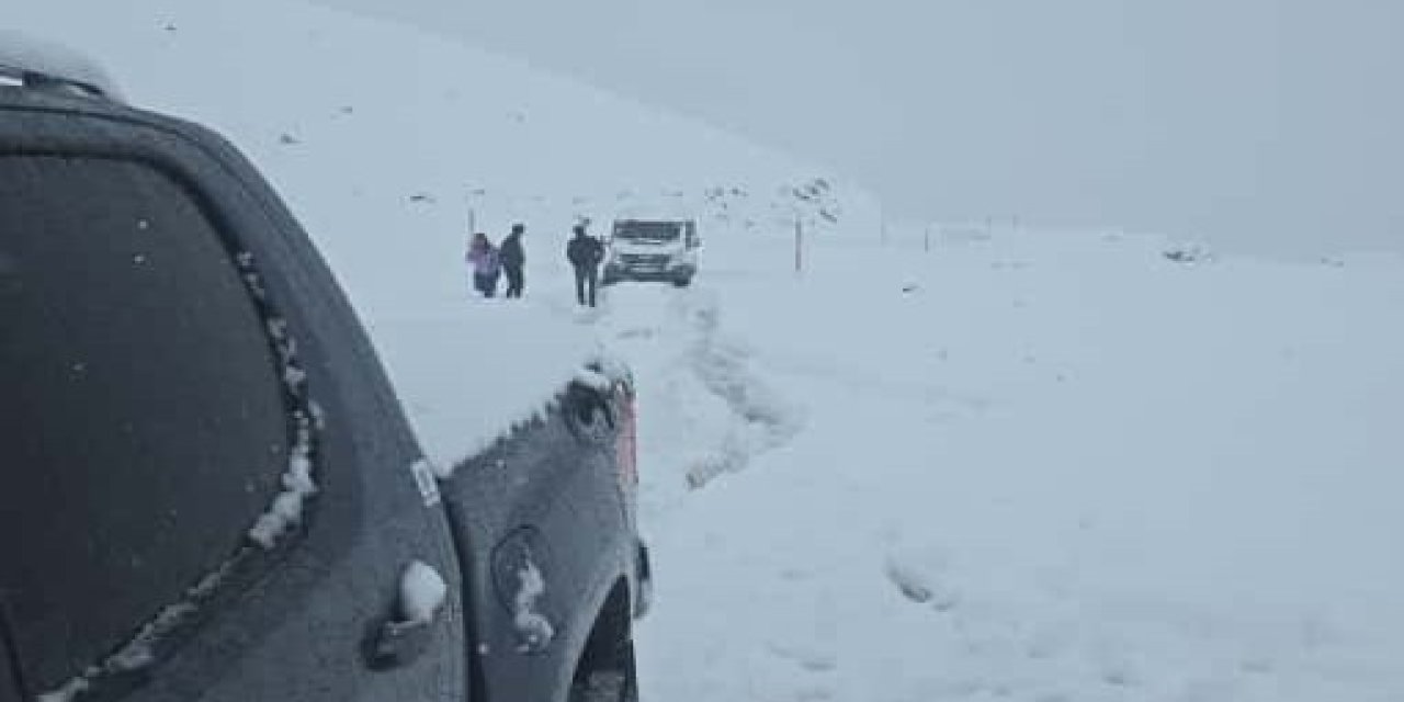 Durankaya-Şivekür yolu ulaşıma kapandı