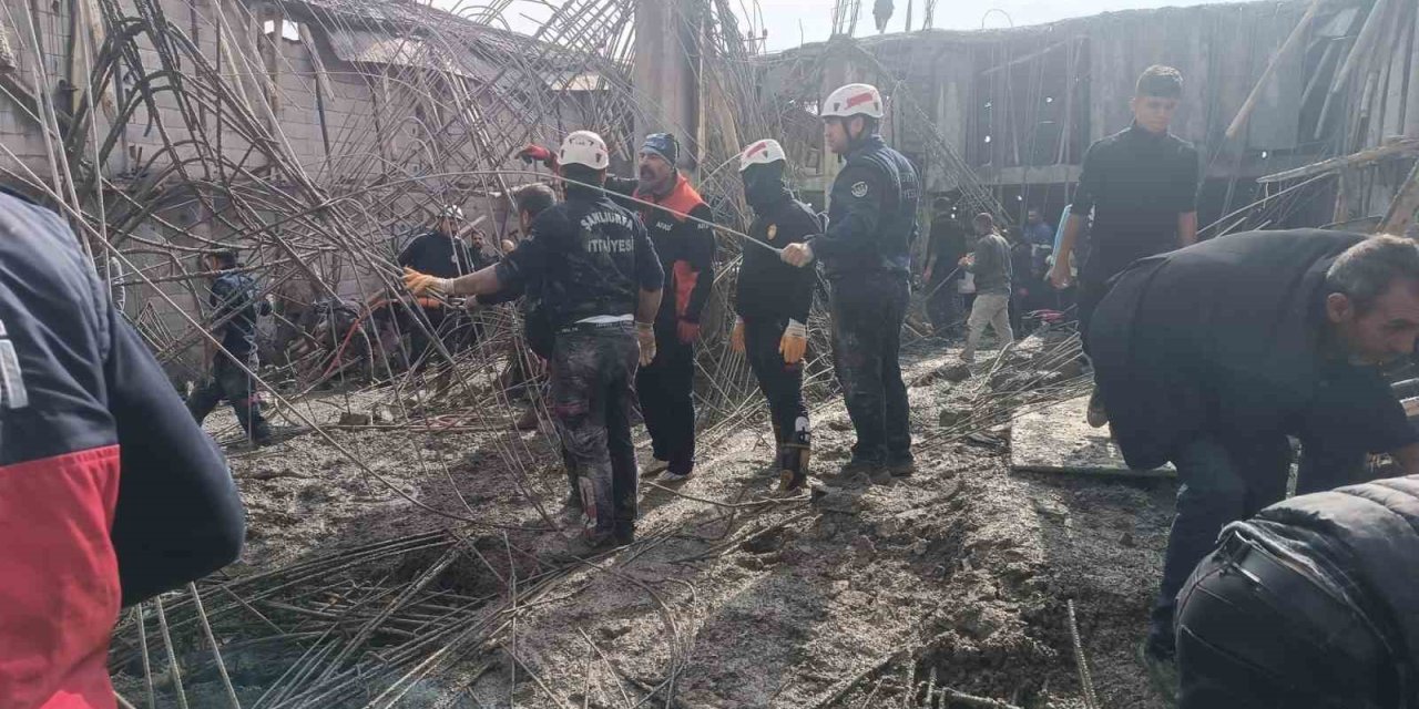 Şanlıurfa’da inşaatta göçük: 5 işçi altında kaldı