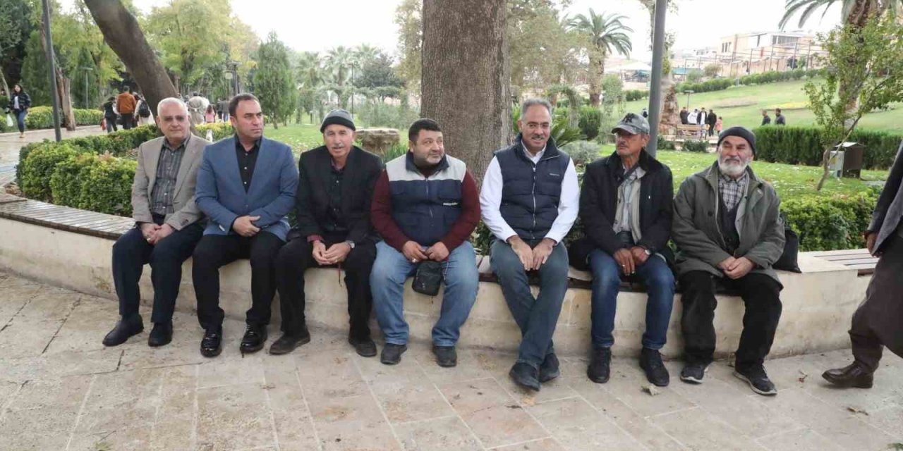 Mehmet Kuş, esnaf ve vatandaşla buluştu