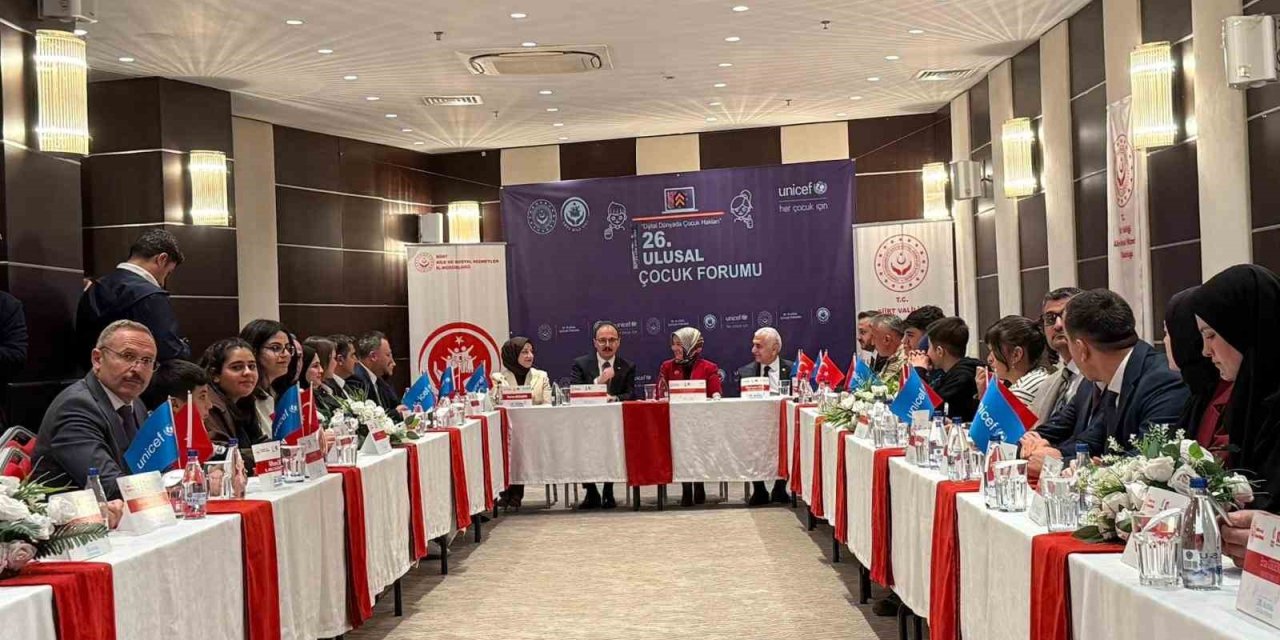 Siirt’te "26. Ulusal Çocuk Forumu" yapıldı