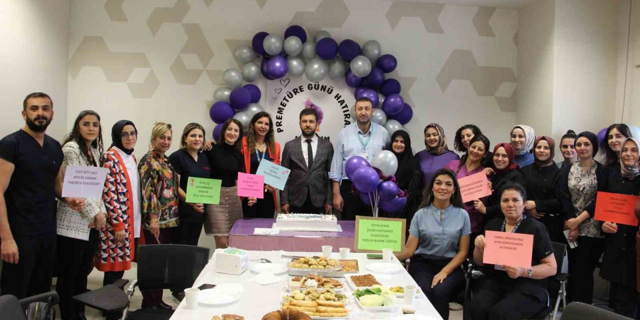 Elazığ’da ‘Dünya Prematüre Günü’ kutlaması