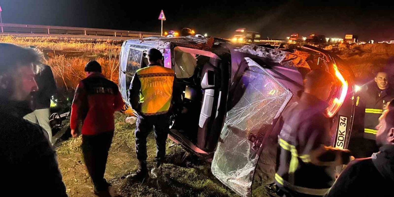 Mardin’de cip şarampole devrildi: 4 kişi yaralandı