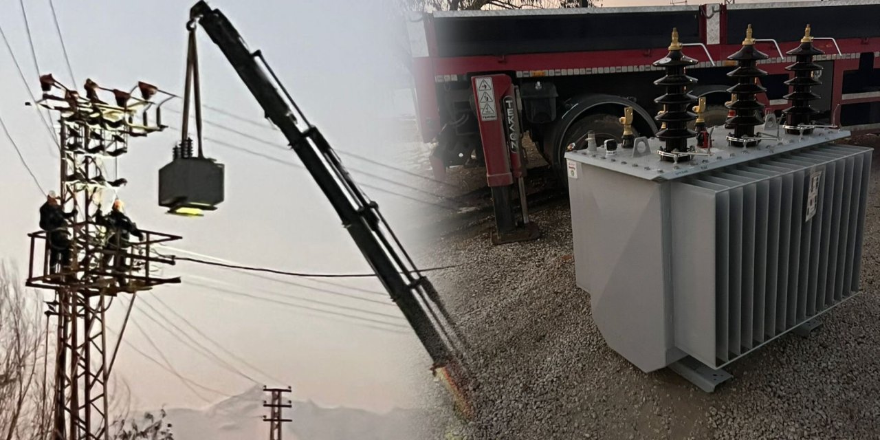 Güngör mahallesindeki trafo arızası giderildi