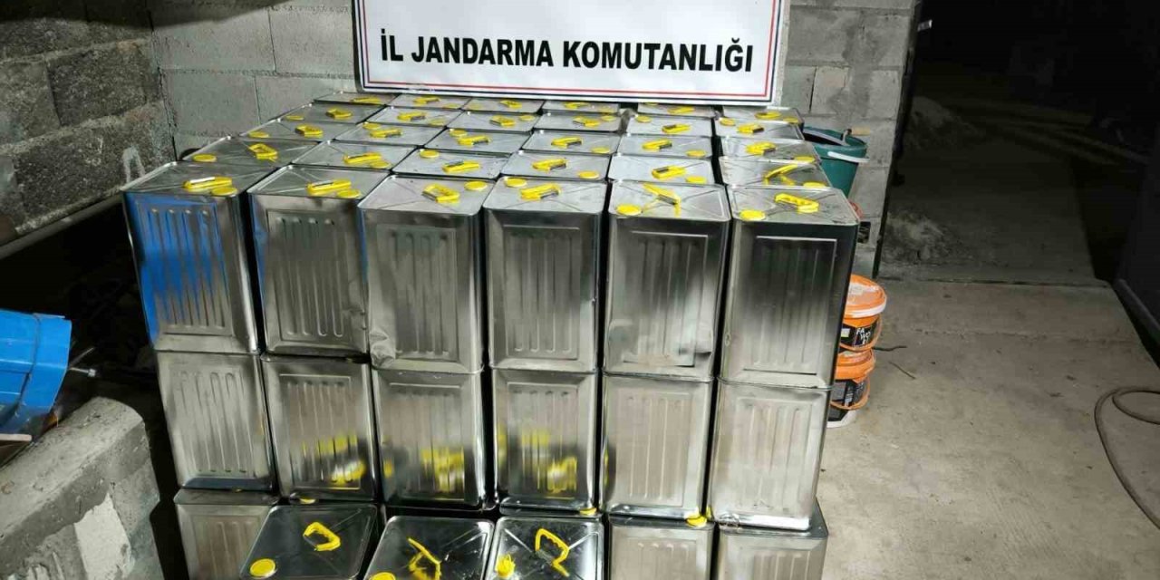 Gaziantep’te 500 bin TL değerinde sahte zeytinyağı yakalandı