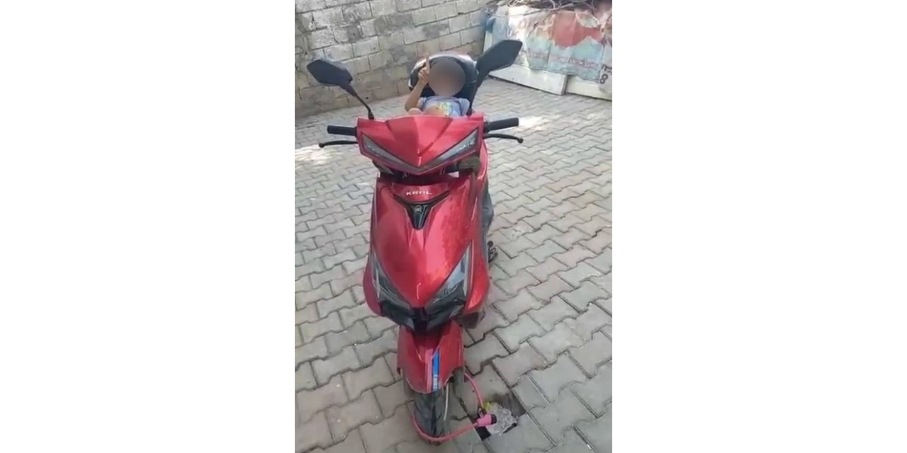 Adıyaman'da park halindeki motosiklet çalındı