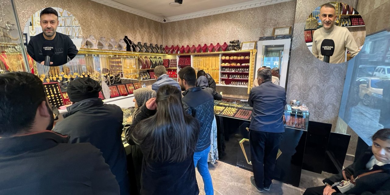 Altın fiyatlarındaki dalgalanma piyasayı durgunlaştırdı