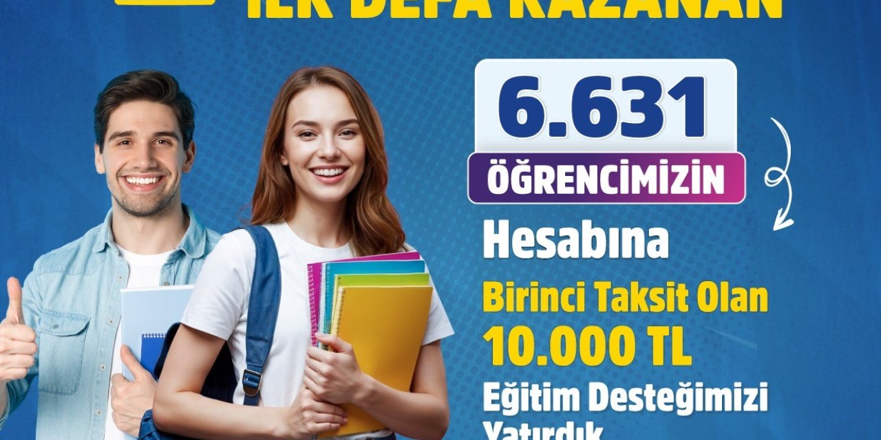 DBB’den üniversiteyi ilk kez kazanan 6 bin 631 öğrenciye destek