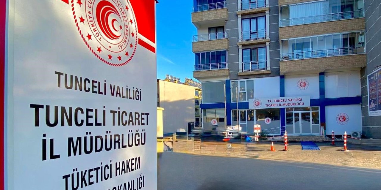 Tunceli’de tüketicilerden 984 bin liralık şikayet başvurusu