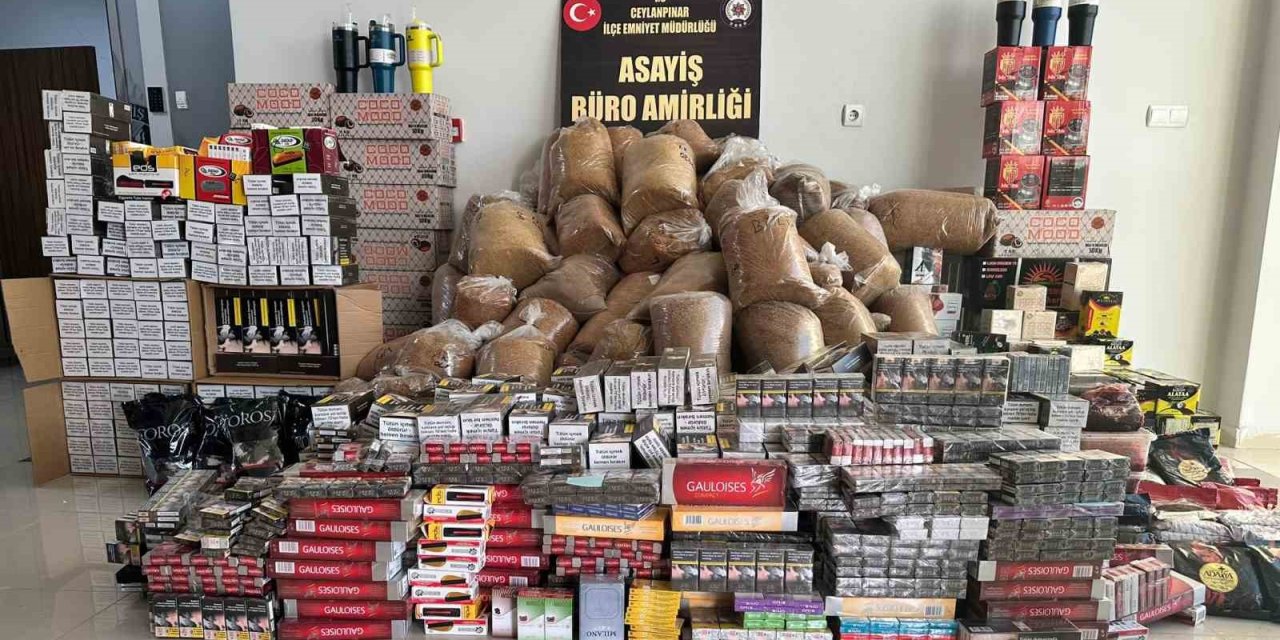 Urfa’da kaçakçılık operasyonu: 14 gözaltı