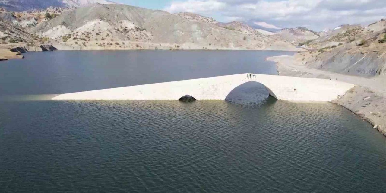 Roma dönemine ait altınlı köprüsü sular altında kalıyor