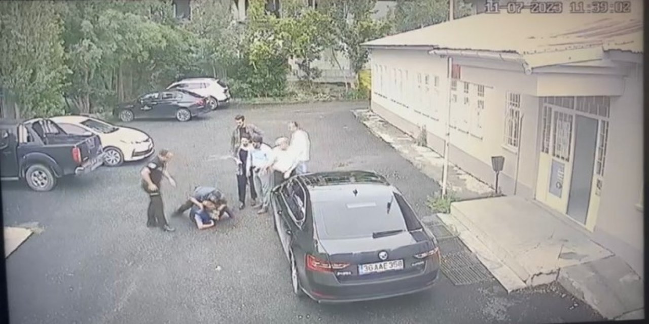 Kars'ta gazeteciyi darbeden koruma polisine ceza