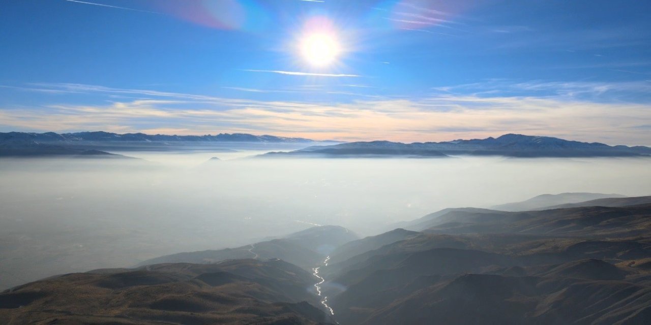 Keşiş Dağları’ndan eşsiz sis manzarası