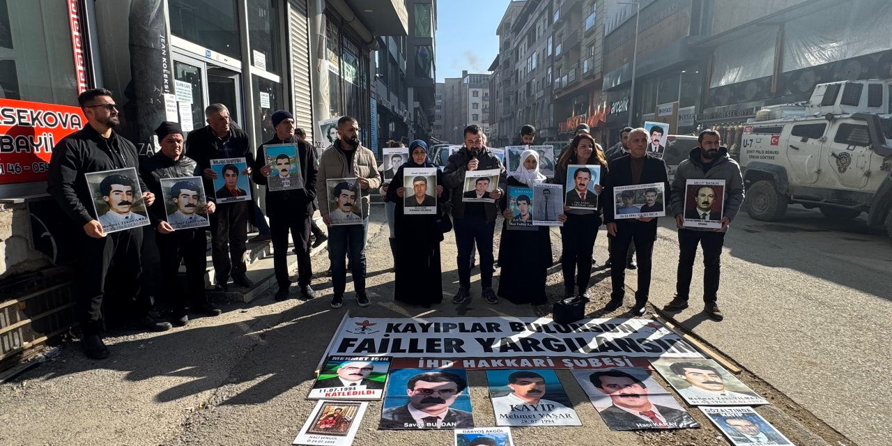 Yüksekova’da İslam Terkoğlu için adalet talep edildi