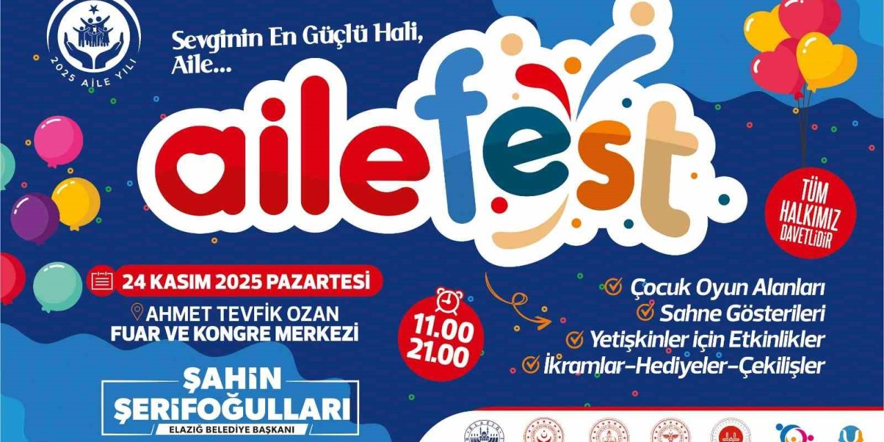 Elazığ’da ‘Aile Festivali’ yapılacak