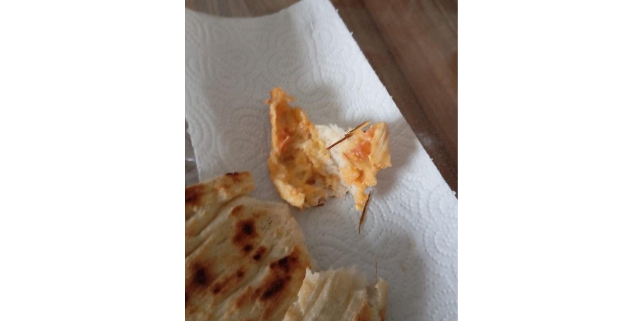 Elazığ’da ekmekten odun parçaları çıktı