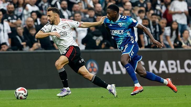 Beşiktaş - Samsunspor: 1-1 - Taraftar yönetimi istifaya çağırdı