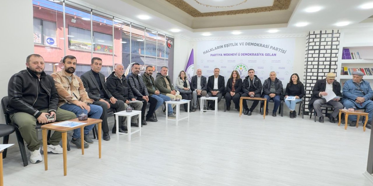 Hakkari Emek bileşenlerinden Dem Parti İl Başkanlığı’na miting daveti