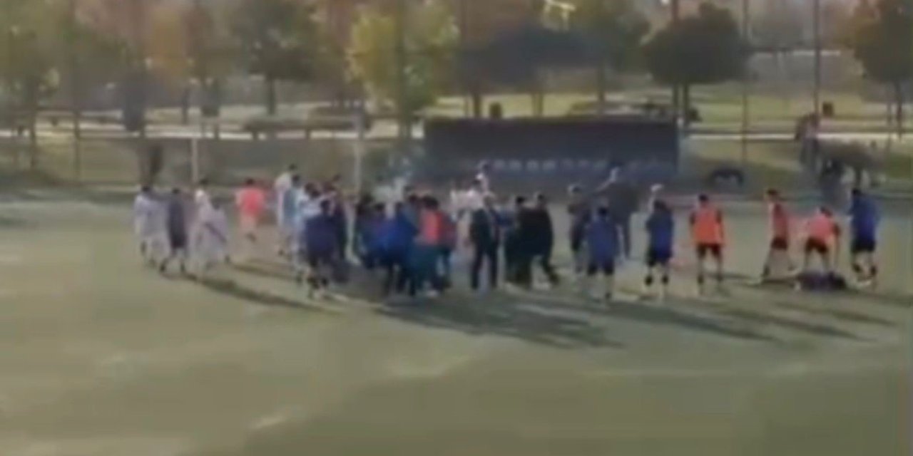 Antep’te futbol maçı sonrası kavga çıktı