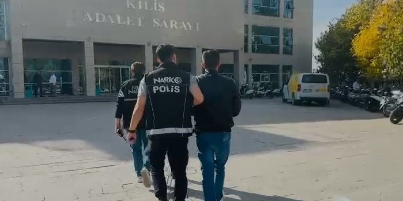 Kilis’te uyuşturucu operasyonunda 2 şahıs tutuklandı