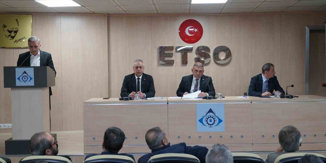 ETSO’da Meclis yoğun gündemle bir araya geldi