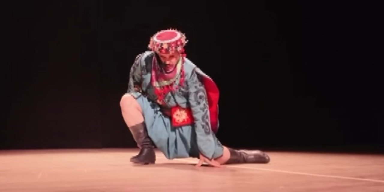 Gaziantep'te gösteri sırasında ters hareket yapan dansçının çapraz bağları koptu