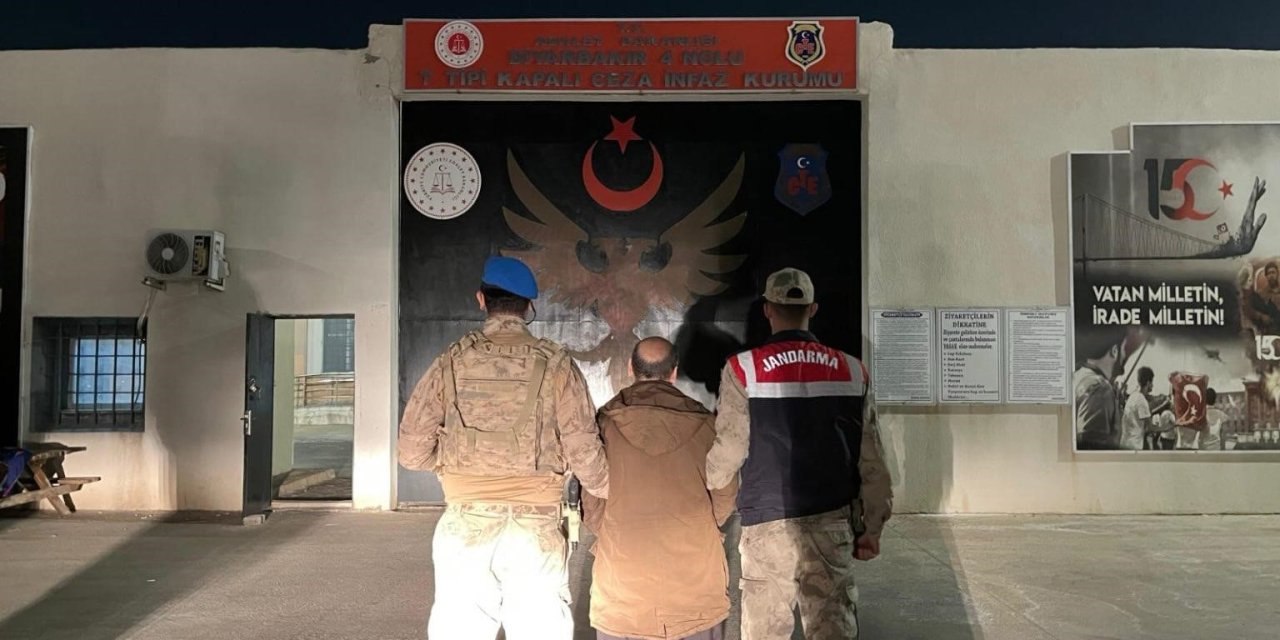 Diyarbakır’da 25 yıl kesinleşmiş hapis cezası bulunan kişi yakalandı